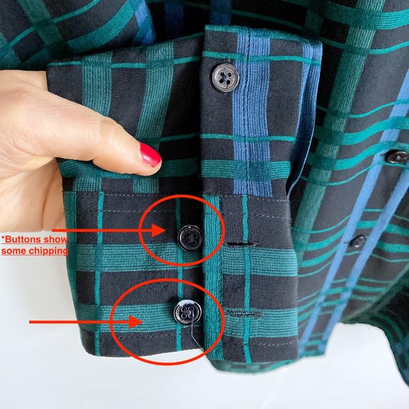 Equipment Women's Adalyn 100% Silk Shirt Blouse Black Ink Multi Camp V Collar S - Picture 5 of 14